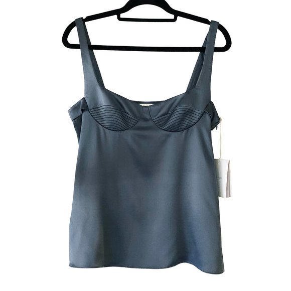 Dion Lee corset bustier silk tank blouse top - Picture 4 of 9